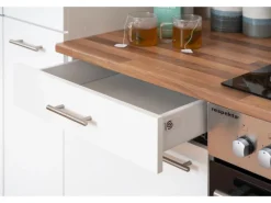 Sale Respekta Küchenzeile KB250WWC 250 cm Weiß