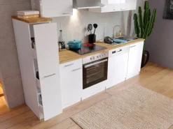 Sale Respekta Küchenzeile KB250WWC 250 cm Weiß