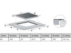 Clearance Respekta Premium Küchenzeile GLRP280HESWOES Grifflos 280 cm Weiß Eiche Säger. NB