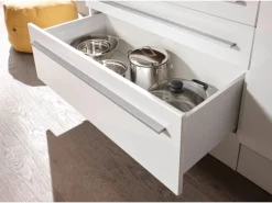 Respekta Premium Küchenzeile BERP320HWWC 320 cm Weiß Hochglanz< Winkelküchen|Einbauküchen