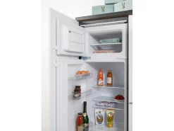 Respekta Premium Kochfelder|Kühlschränke<Küchenzeile 270 cm -Eiche Grau