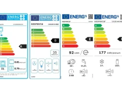 Respekta Premium Küchenzeile 280 cm -Eiche Grau Grau Hochglanz