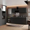 Respekta Kühlschränke|Winkelküchen<Selection Küchenzeile Elisabeth RS370HGGH 370 cm Grau