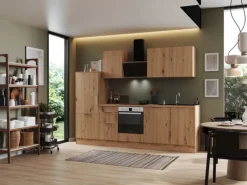 Respekta Winkelküchen<Selection Küchenzeile Elisabeth RS280AAH 280 cm Artisan Eiche Nachbild.