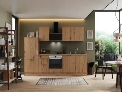 Respekta Winkelküchen<Selection Küchenzeile Elisabeth RS280AAH 280 cm Artisan Eiche Nachbild.