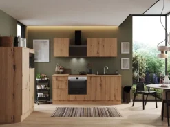 Respekta Kühlschränke|Winkelküchen<Selection Küchenzeile Elisabeth RS340AAH 340 cm Artisan Eiche Nachbild.