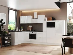 Respekta Selection Winkelküche Elisabeth RSL370WWH 370 cm Weiß< Winkelküchen