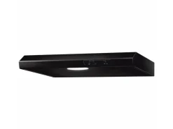 Respekta Einbauküchen|Unterbauhauben<Unterbauhaube Suna schwarz lackiert 60 cm