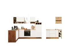 Respekta Kücheninseln|Inselhauben<Winkelküche Hilde 280 x 172 cm mit Kücheninsel Weiß