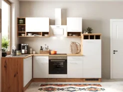 Respekta Kücheninseln|Inselhauben<Winkelküche Hilde 280 x 172 cm mit Kücheninsel Weiß