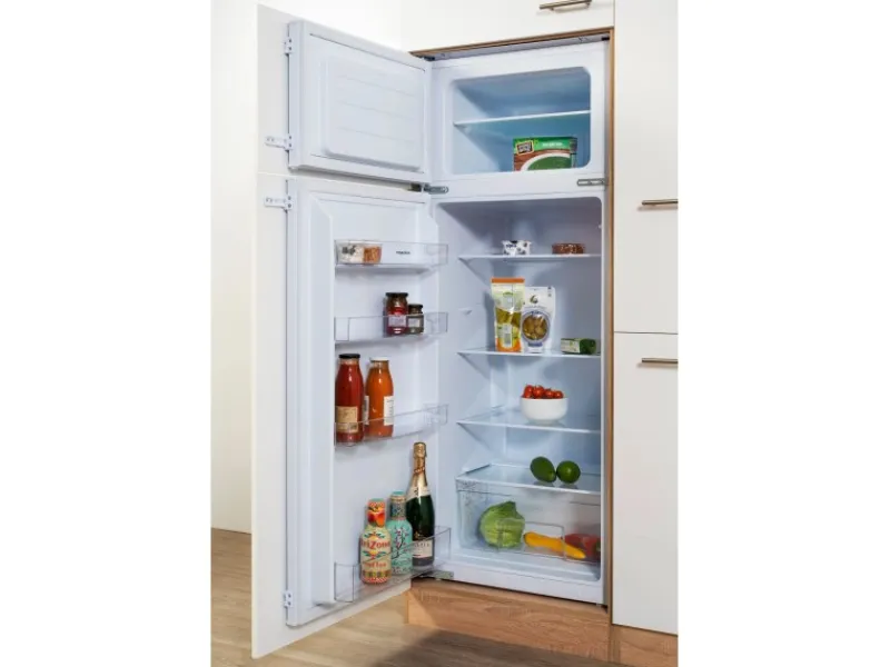 Respekta Winkelküchen|Kühlschränke<Winkelküche KBL310ESWS 310 cm -Eiche Sonoma Sägerau Nachbildung