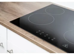 Respekta Winkelküchen|Einbauküchen<Winkelküche KBL370EYWMISGKE 370 cm Weiß Eiche York Nachbildung