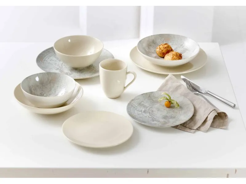 Ritzenhoff & Breker Cecina Speiseteller 26 cm 6er Set Perle< Geschirr