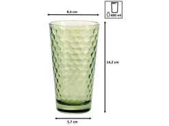 Ritzenhoff & Breker Geschirr<Favo Longdrinkgläser 400 ml 6er Set