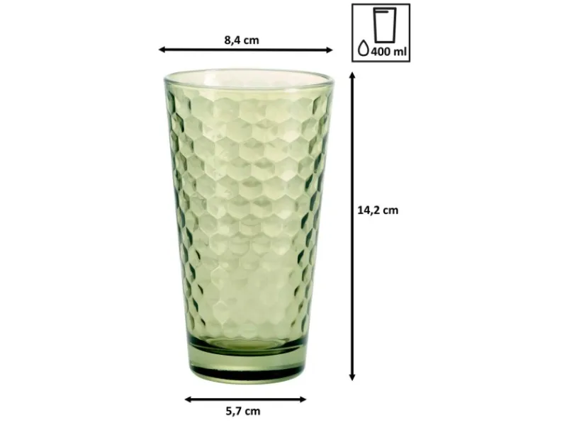 Ritzenhoff & Breker Geschirr<Favo Longdrinkgläser 400 ml 6er Set