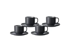 Ritzenhoff & Breker Jasper Kaffeetasse mit Untertasse 240 ml 4er Set< Geschirr