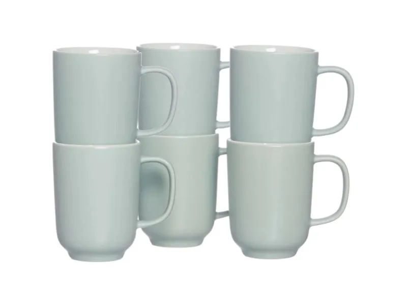 Ritzenhoff & Breker Jasper Kaffeebecher 285 ml 6er Set Mint< Geschirr