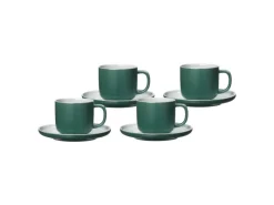 Ritzenhoff & Breker Jasper Kaffeetasse mit Untertasse 240 ml 4er Set< Geschirr