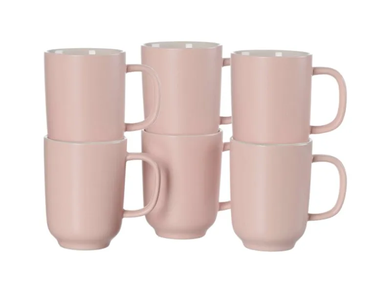 Outlet Ritzenhoff & Breker Jasper Kaffeebecher 285 ml 6er Set Rosa