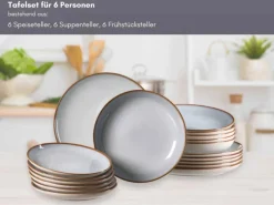 Discount Ritzenhoff & Breker Portofino Teller-Set 18-teilig