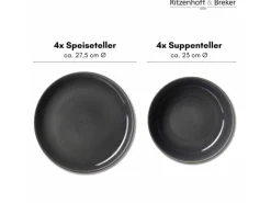 Ritzenhoff & Breker Toledo Tafel-Set 8-teilig< Geschirr