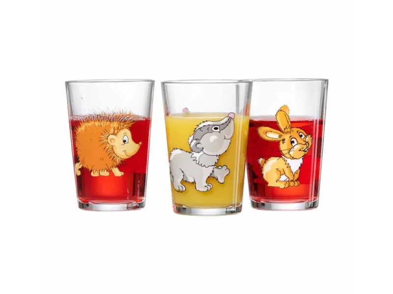 Ritzenhoff & Breker Geschirr<Waldtiere Kinderbecher Set 3-teilig