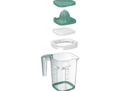 Best Rotho Back-Messbecher Loft 1,5 l Transparent Mistletoe Green