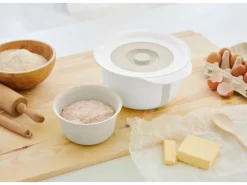 New Rotho Backschüssel-Set Fresh 2-teilig Cool Grey