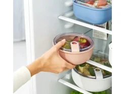Clearance Rotho Frischhaltedose Ela Rund 0,75 l Rosa