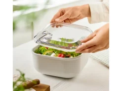Rotho Vorratsdosen|Vorratsbehälter<Frischhaltedose Rund Ela 1,8 l Weiß