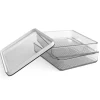 Rotho Küchen-Ordnungssysteme|Kühlschränke<Kühlschrankorganizer-Set Loft 0,85 l Weiß 2-teilig