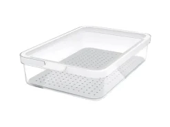 Rotho Kühlschrankorganizer Cauma 2,6 l Weiß< Küchen-Ordnungssysteme
