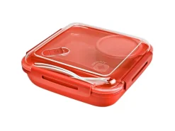 New Rotho Lunchbox B3 Memory 1,1 l Papaya