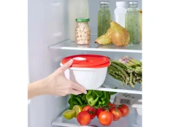 Rotho Küchenhelfer<Mikrowellenschüssel Micro Clever 1,6 l Papaya