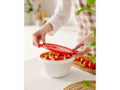 Rotho Küchenhelfer<Mikrowellenschüssel Micro Clever 1,6 l Papaya