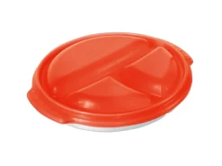 Rotho Küchenhelfer<Mikrowellenteller Micro Clever 0,75 l Papaya