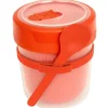 Sale Rotho Thermotasse Memory B3 mit Löffel 0,5 l Papaya