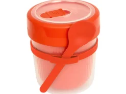 Sale Rotho Thermotasse Memory B3 mit Löffel 0,5 l Papaya