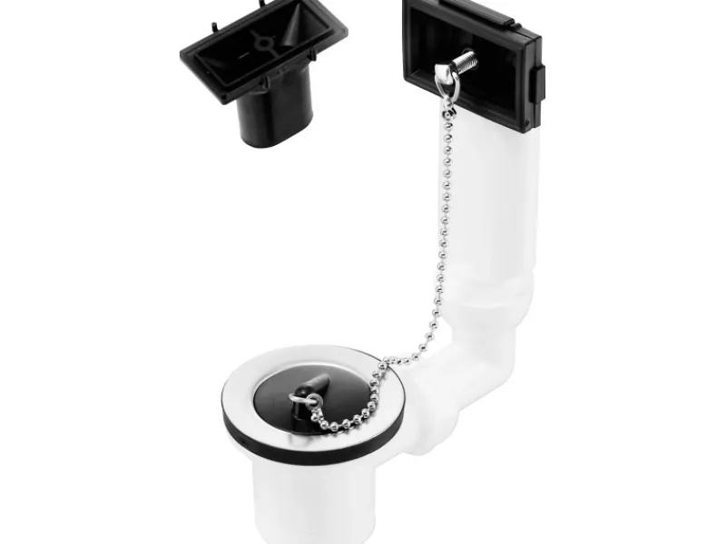 Outlet Sanitop-Wingenroth Ab- und Überlaufsgarnitur 38 mm (1 1/2") Spülen