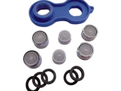 Sanitop-Wingenroth Ersatzteile Küchenarmatur<Wasserspar-Set 9-teilig Chrom 5 Stk.