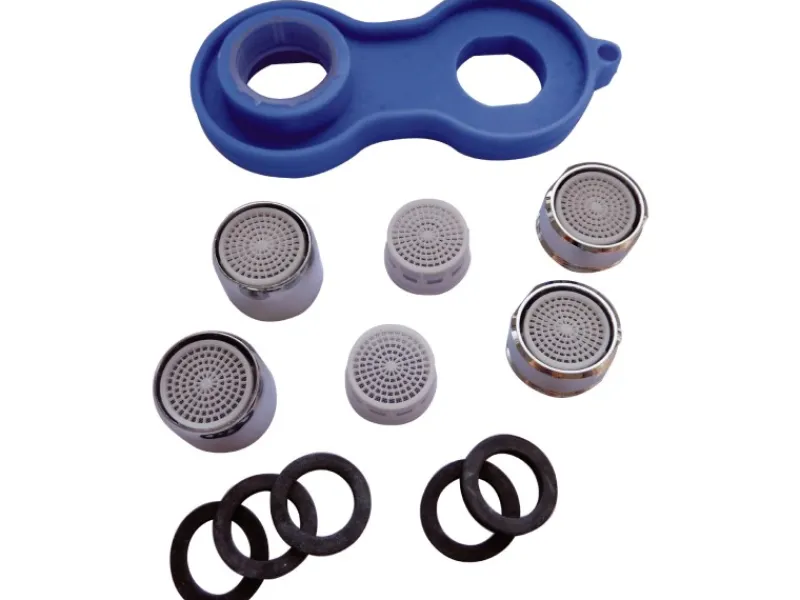 Sanitop-Wingenroth Ersatzteile Küchenarmatur<Wasserspar-Set 9-teilig Chrom 5 Stk.