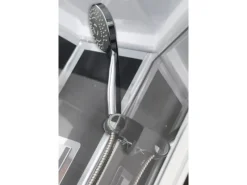 Clearance Sanotechnik Komplettduschkabine Trend 1 Chrom-Optik 210 cm x 90 cm