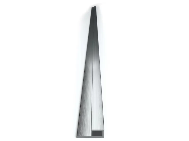 Sanotechnik Küchenrückwände<Sanowall Abschlussprofil Silber Matt