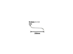 Zubehör Für Küchenarmatur<S-Auslauf 18,6 mm (G 1/2) x 250 mm