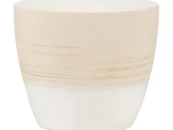 Scheurich Übertopf 950 Ø 14 cm Vanilla Cream< Töpfe
