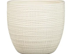 Outlet Scheurich Übertopf 866 Ø 19 cm Vainilla Weiß