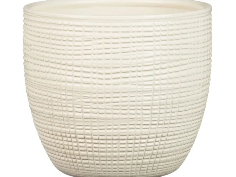 Scheurich Töpfe<Übertopf 866 Ø 14 cm Vainilla