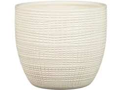 Clearance Scheurich Übertopf 866 Ø 12 cm Vainilla