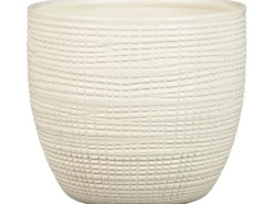 Online Scheurich Übertopf 866 Ø 25 cm Vainilla Weiß