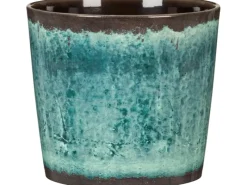 New Scheurich Übertopf 870 Ø 13 cm x 12 cm Glaze Ocean